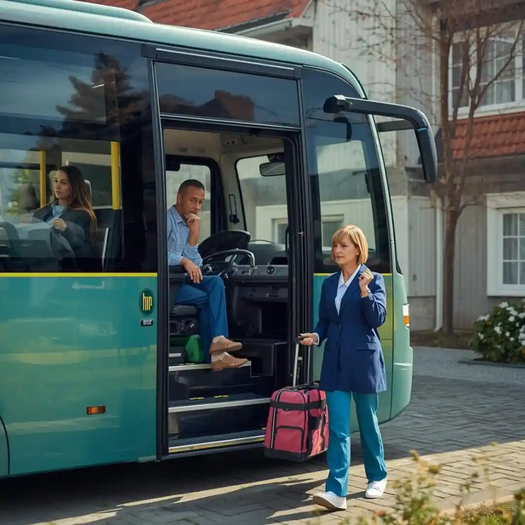 Busy door-to-door Niemcy