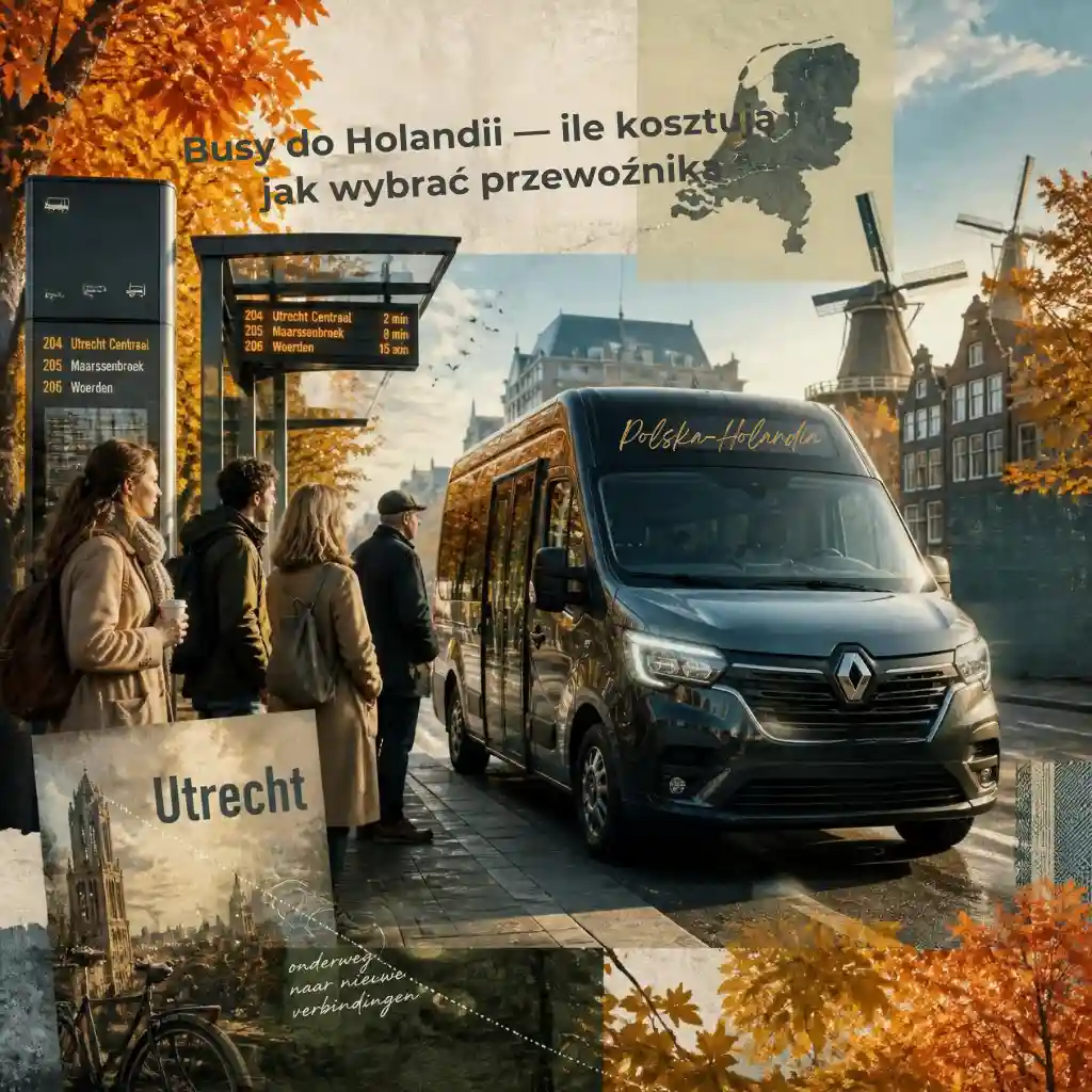 Busy do Holandii — ile kosztują i jak wybrać przewoźnika